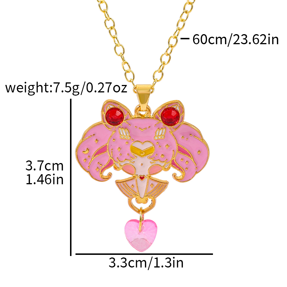 Anime Sailor Moon Tsukino Usag - Anime Pendant Necklace recension och pris