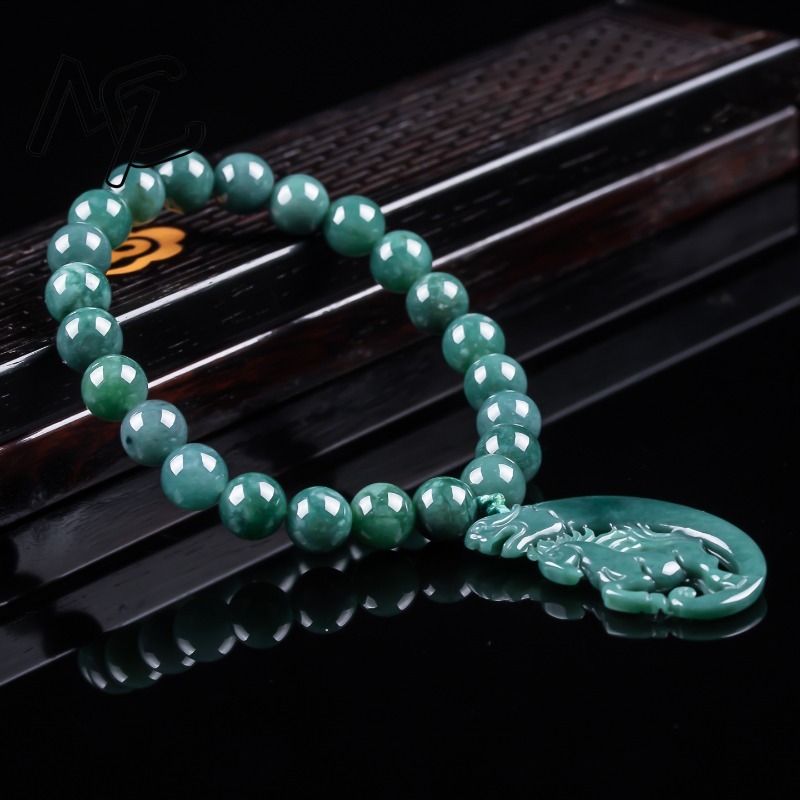 Natural Jadeite Blue Water Zod - Bracelets recension och pris