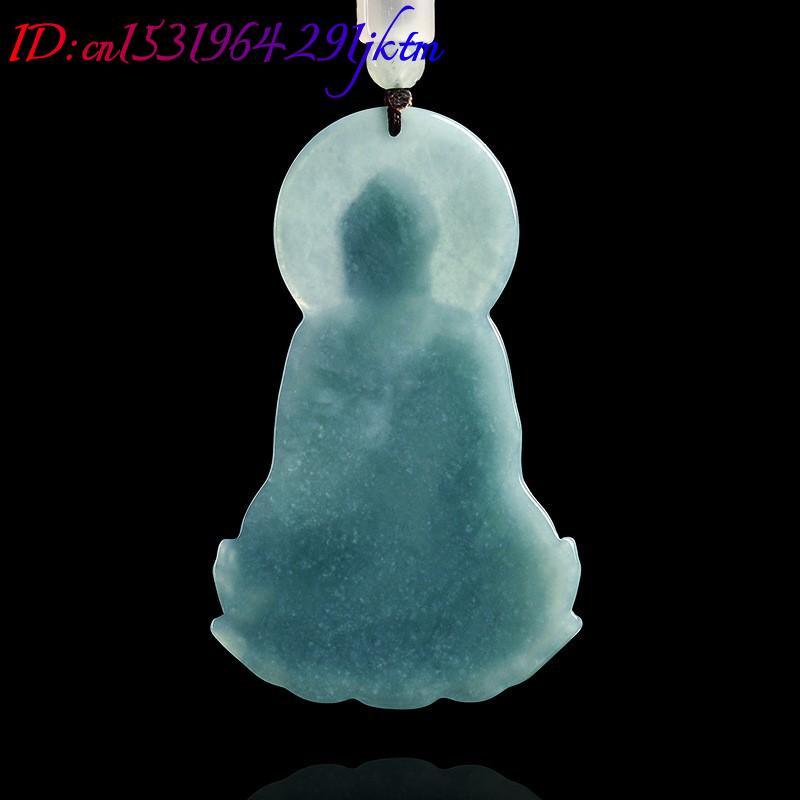 Natural Burmese Jadeite Buddha - Necklaces recension och pris