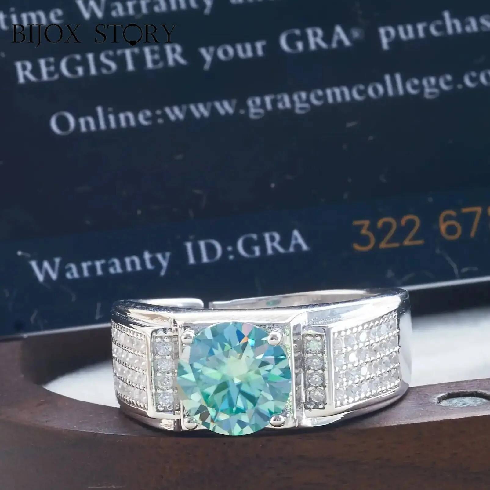 1 carat natural blue color moi - Moissanite Engagement Ring 1 Carat recension och pris