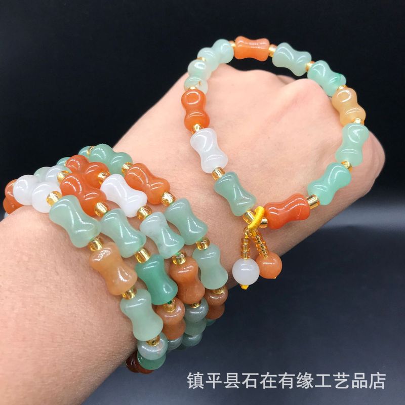 Natural Aventurine Bamboo , Go - Bracelets recension och pris