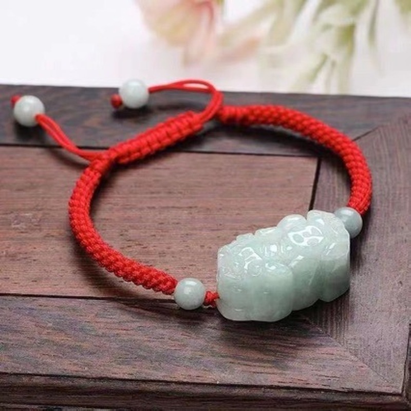 Natural Jadeite A-grade Pixiu  - Bracelets recension och pris
