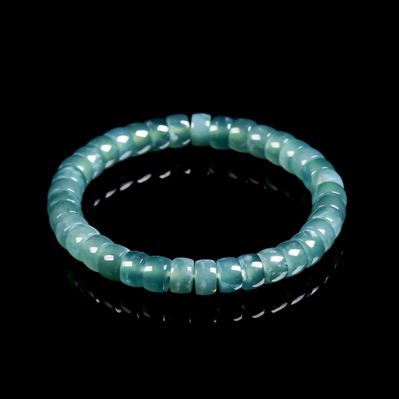 Natural Grade A Jadeite Blue W - Bracelets recension och pris