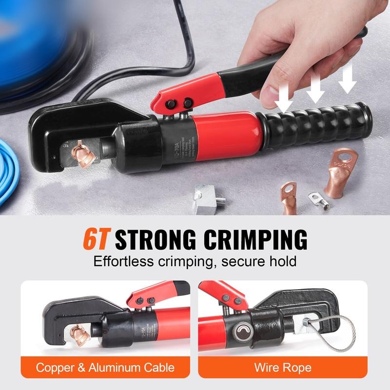 Hydraulic Crimping Tool with 9 - Rings recension och pris