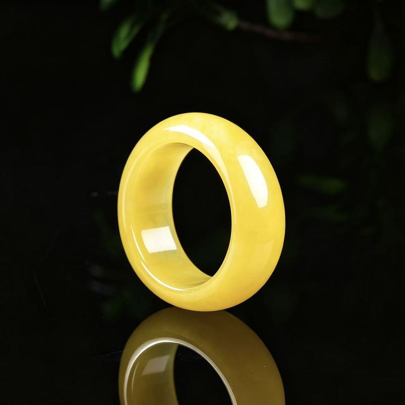 Genuine A-grade jadeite ring w - Rings recension och pris
