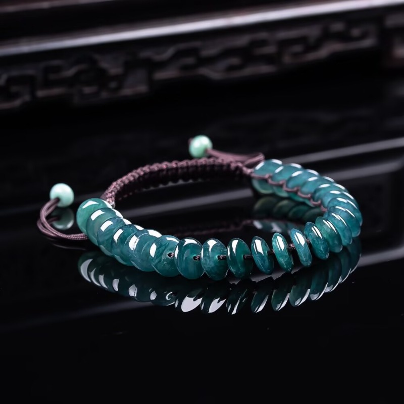 Natural Real Emerald Blue Wate - Necklaces recension och pris