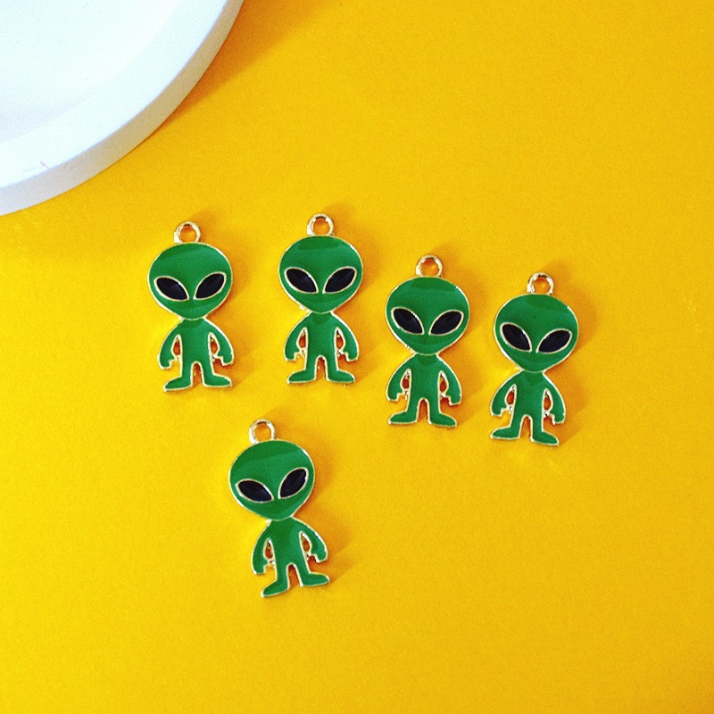 10pcs Simple Alien Alloy Drip  - Earrings recension och pris