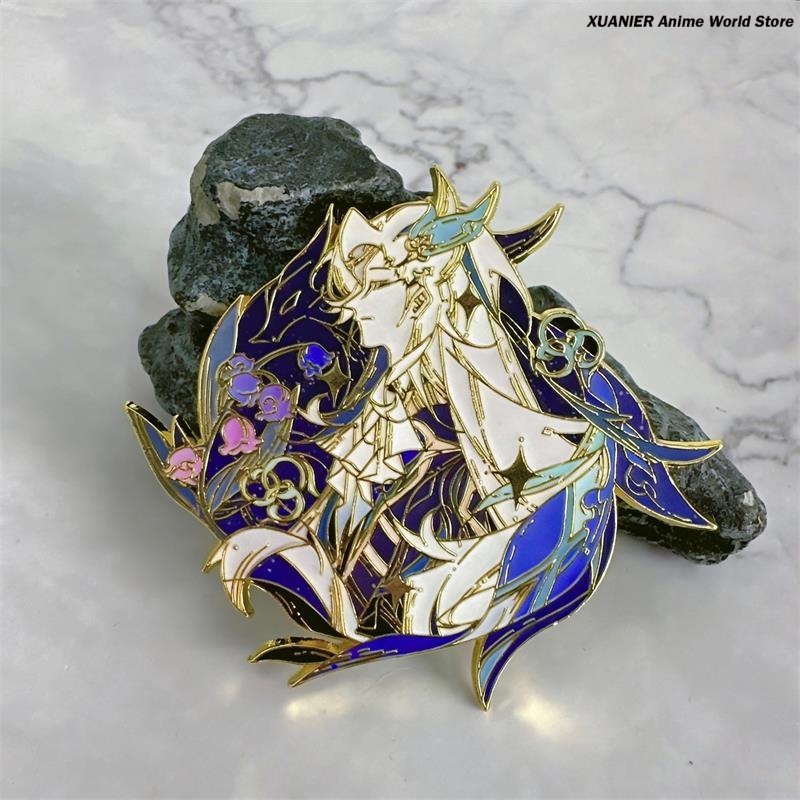 Anime Neuvillette Metal Badge  - Anime Pendant Necklace recension och pris