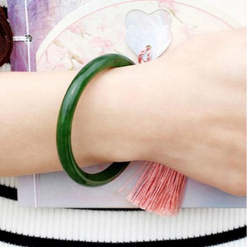 Natural Xinjiang Hotan , Thin  - Bracelets recension och pris