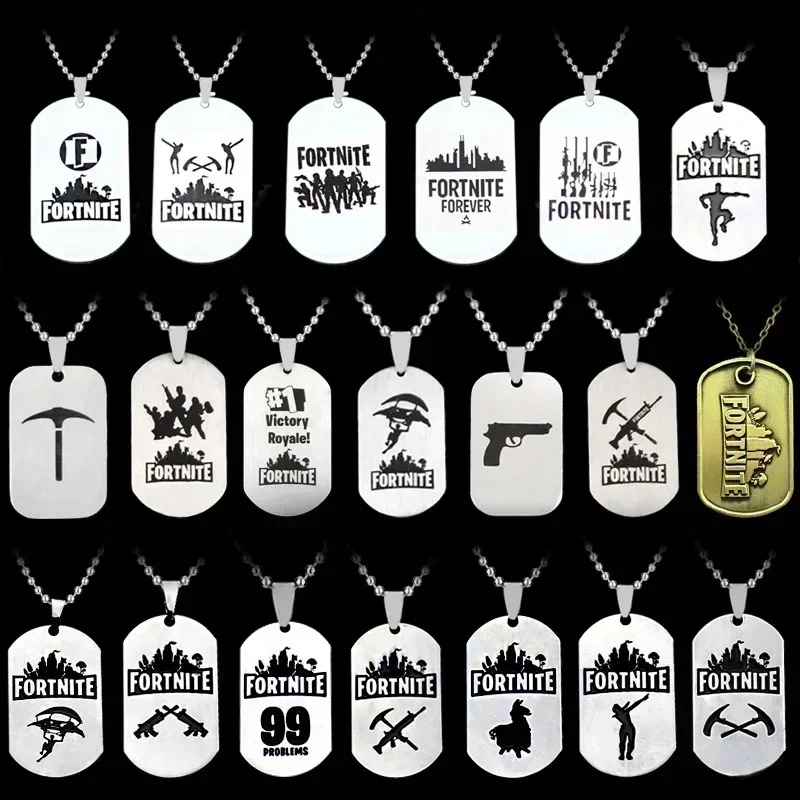 Game Fortnite Anime Necklace S - Anime Pendant Necklace recension och pris