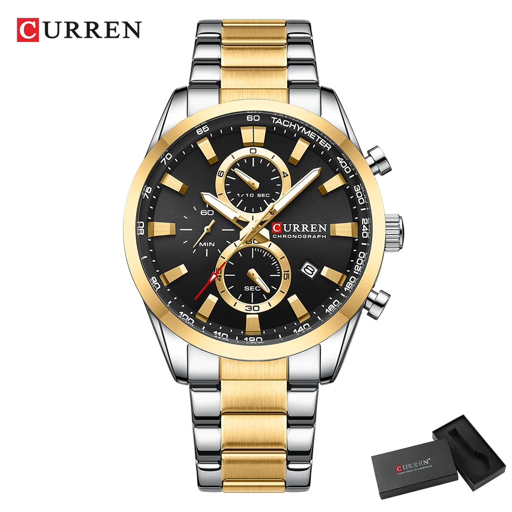 CURREN Casual Quartz Chrono Sp - Watch Accessories recension och pris