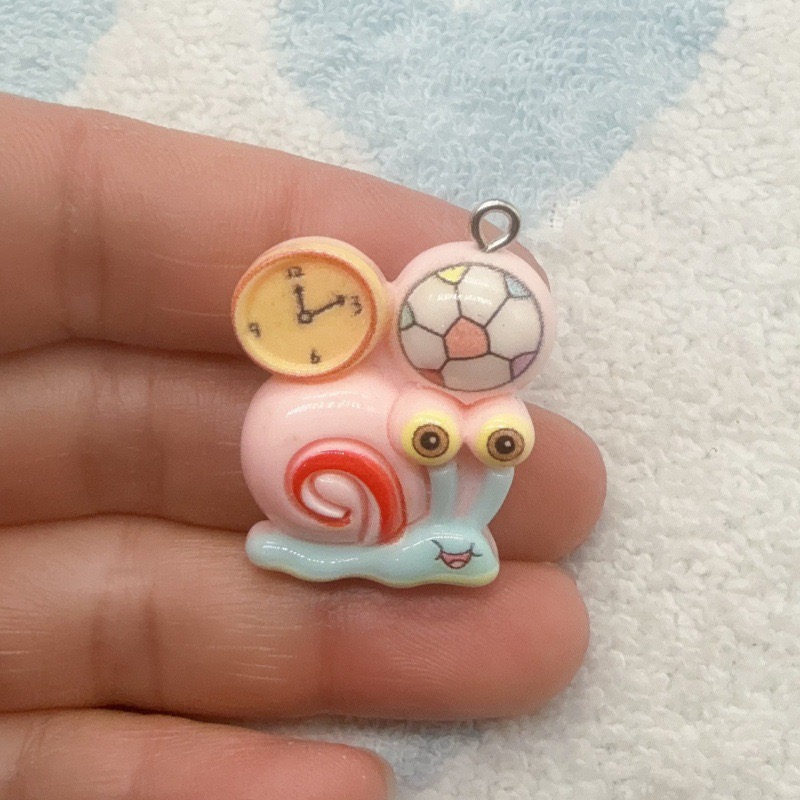 10pcs cartoon resin pendant, D - Earrings recension och pris