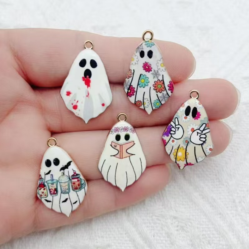10pcs Cross border Halloween G - Earrings recension och pris