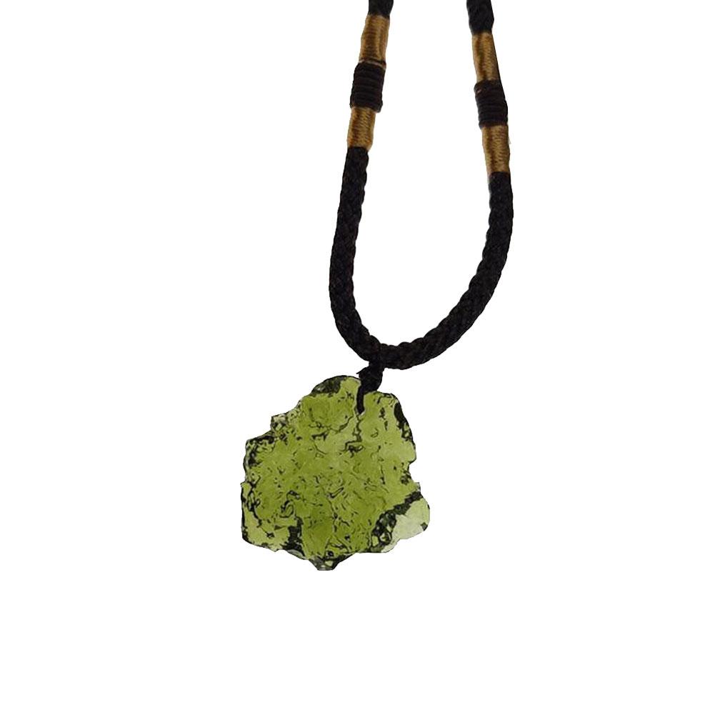 Natural Unique Crystal Quartz  - Crystal Pendant Necklace Natural Stone recension och pris