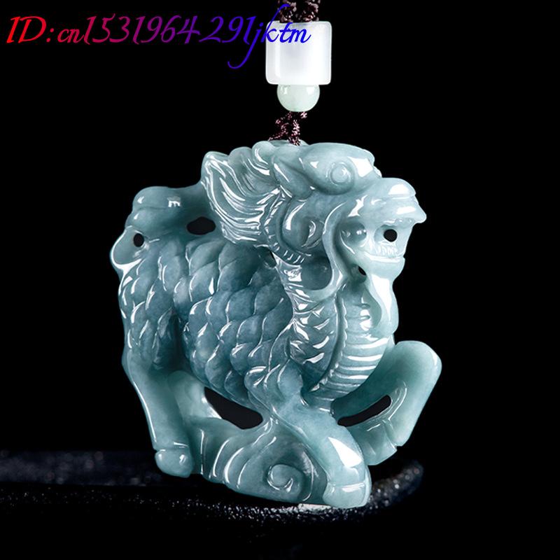 Burmese Jadeite Kylin Pendant  - Necklaces recension och pris