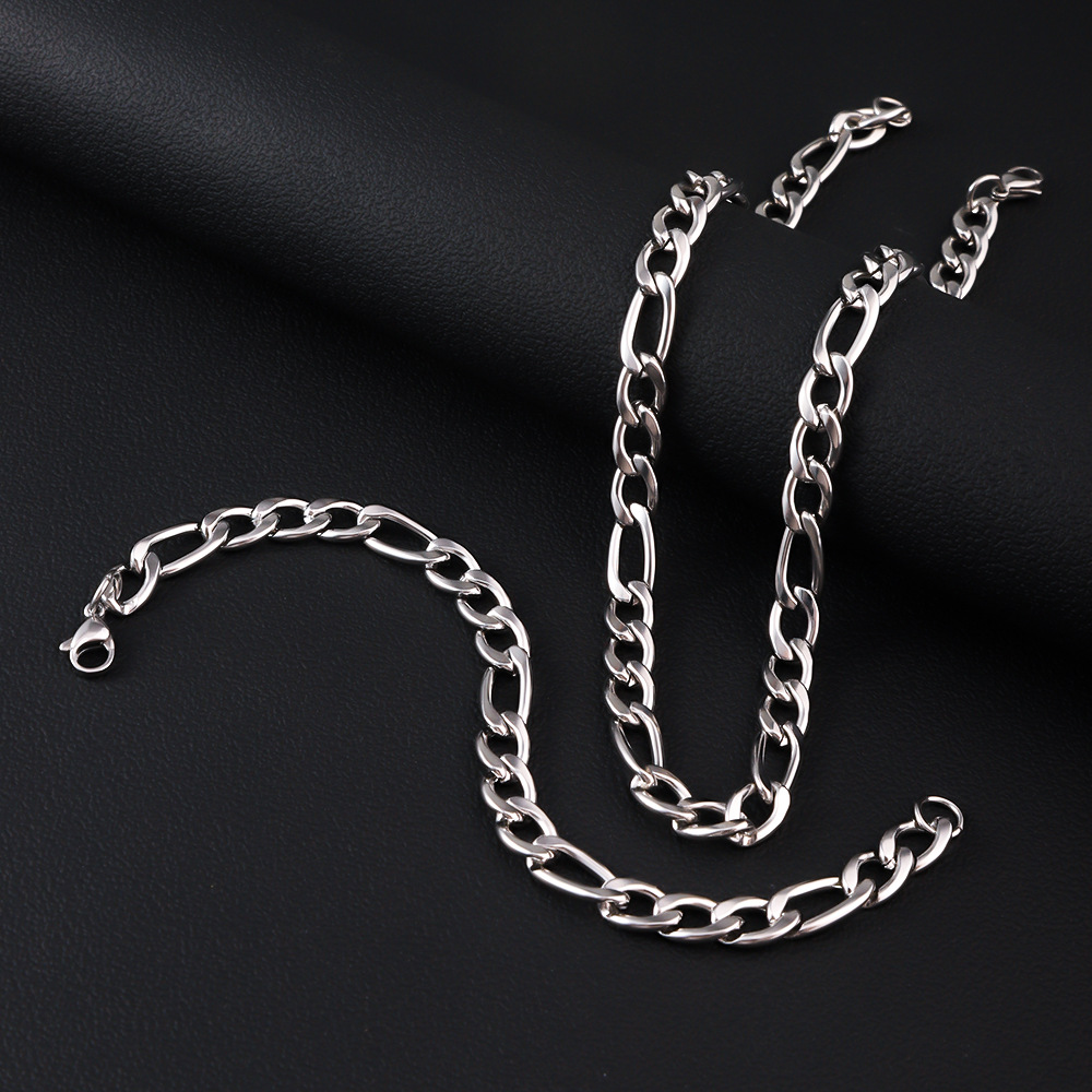 HNSP 316L Stainless Steel Figa - Cuban Link Chain 12Mm recension och pris