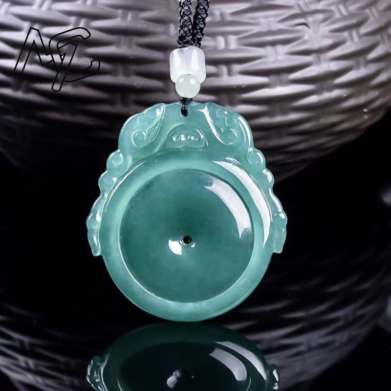 Natural Real Emerald Blue Wate - Necklaces recension och pris