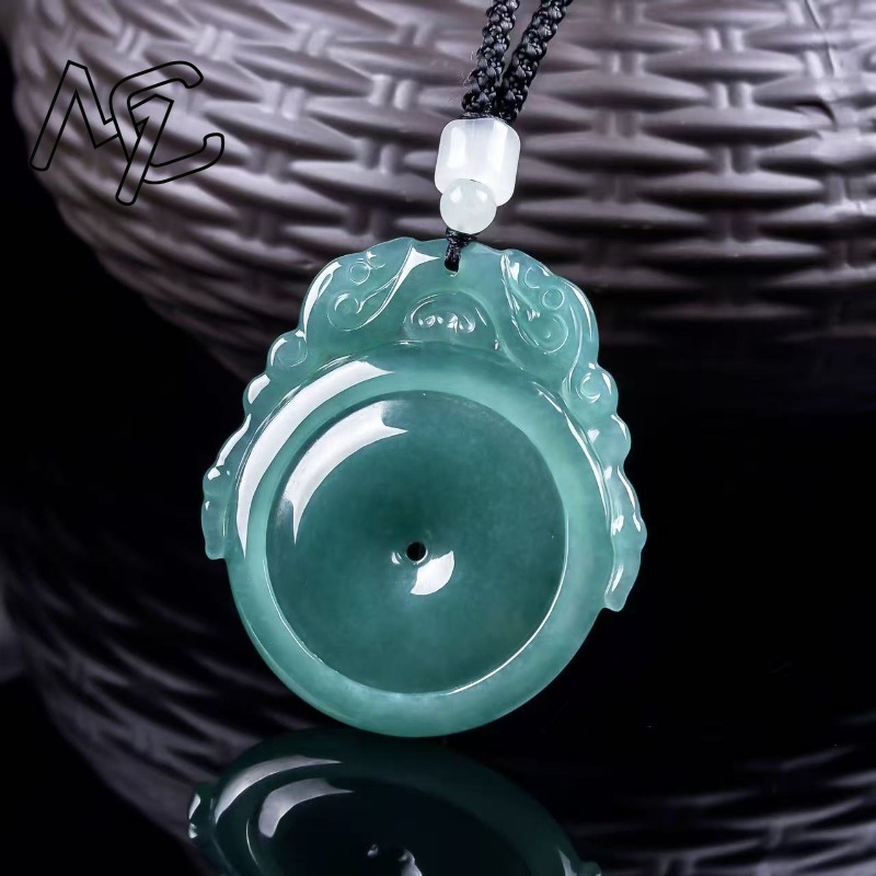 Natural Real Emerald Blue Wate - Necklaces recension och pris