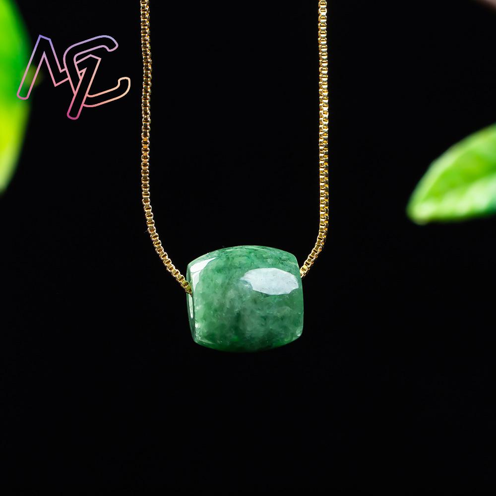 Natural Real Jade Bead Pendant - Necklaces recension och pris
