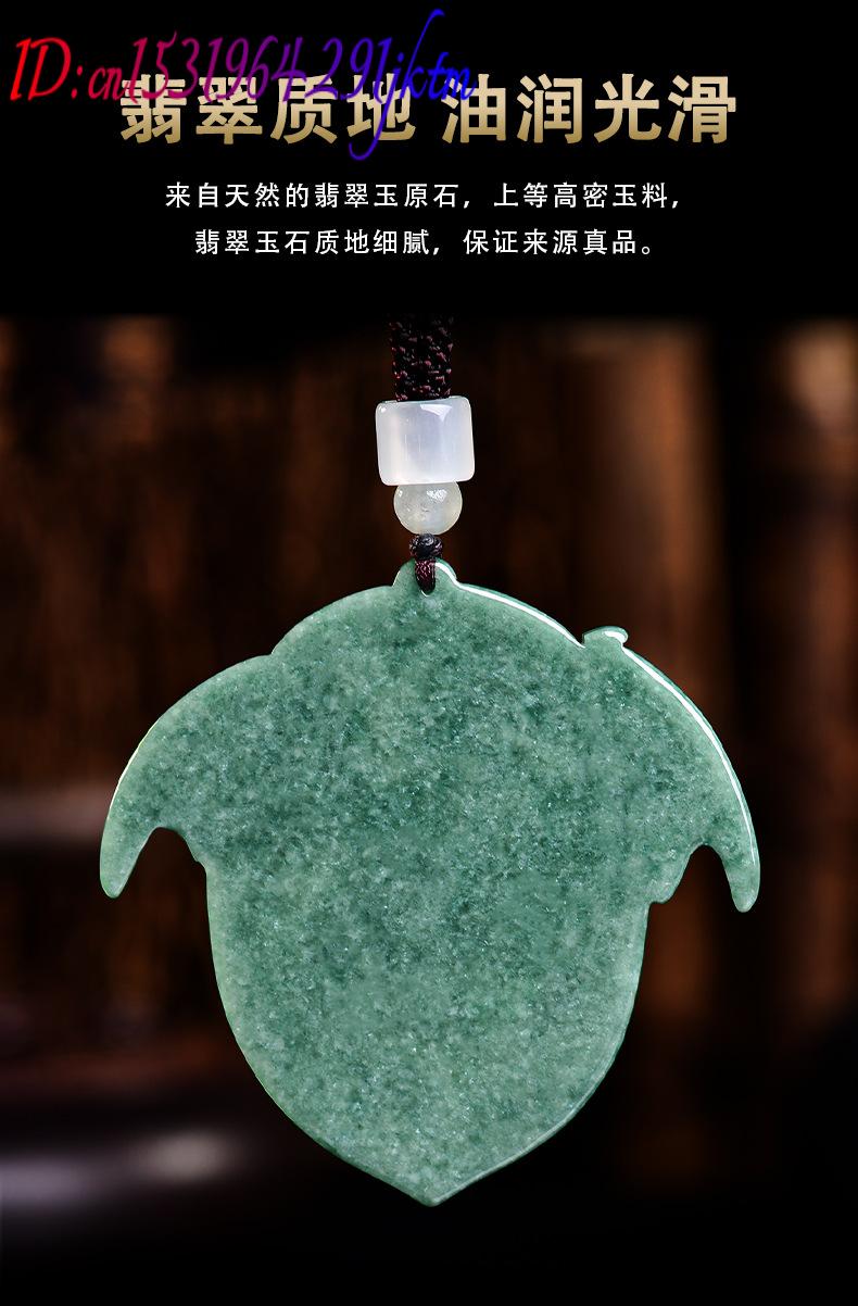 Natural Burmese Jadeite Dragon - Necklaces recension och pris