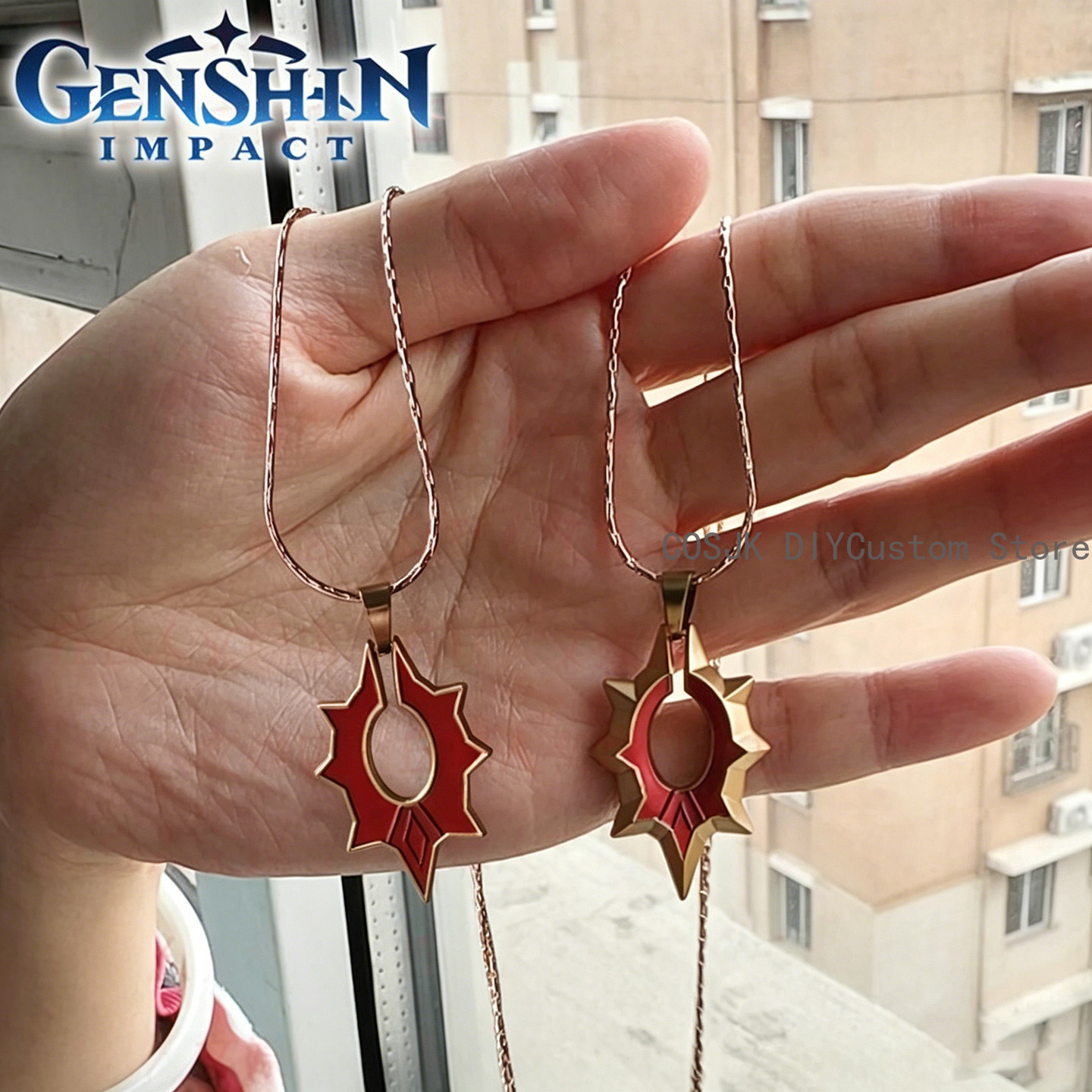 Game Genshin Impact Mavuika Ch - Anime Pendant Necklace recension och pris