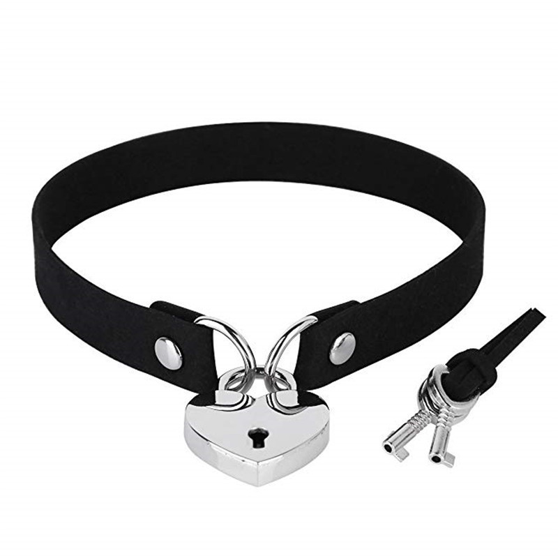 Sexy Spike Punk Collar Leather - Goth Punk Spike Choker recension och pris