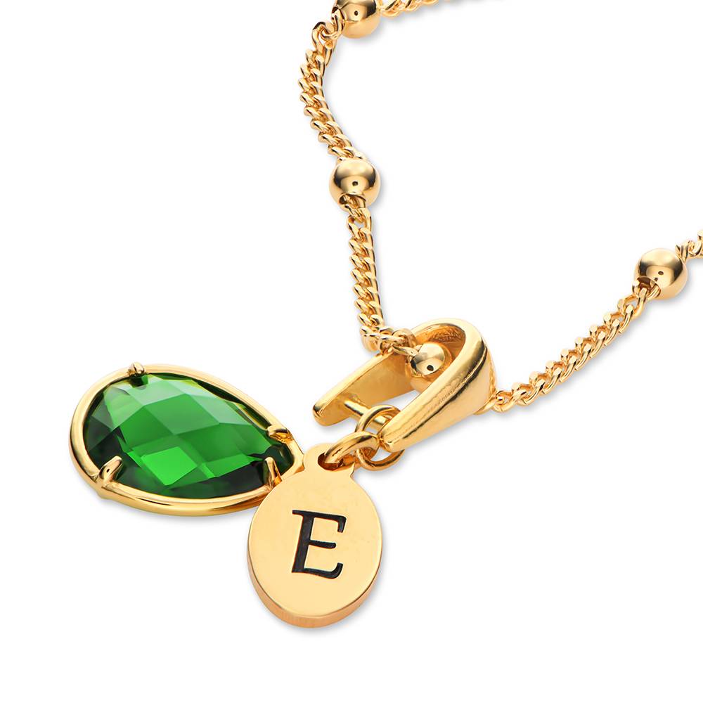 Customized Name Pendant Person - Initial Letter Necklace 18K Gold recension och pris