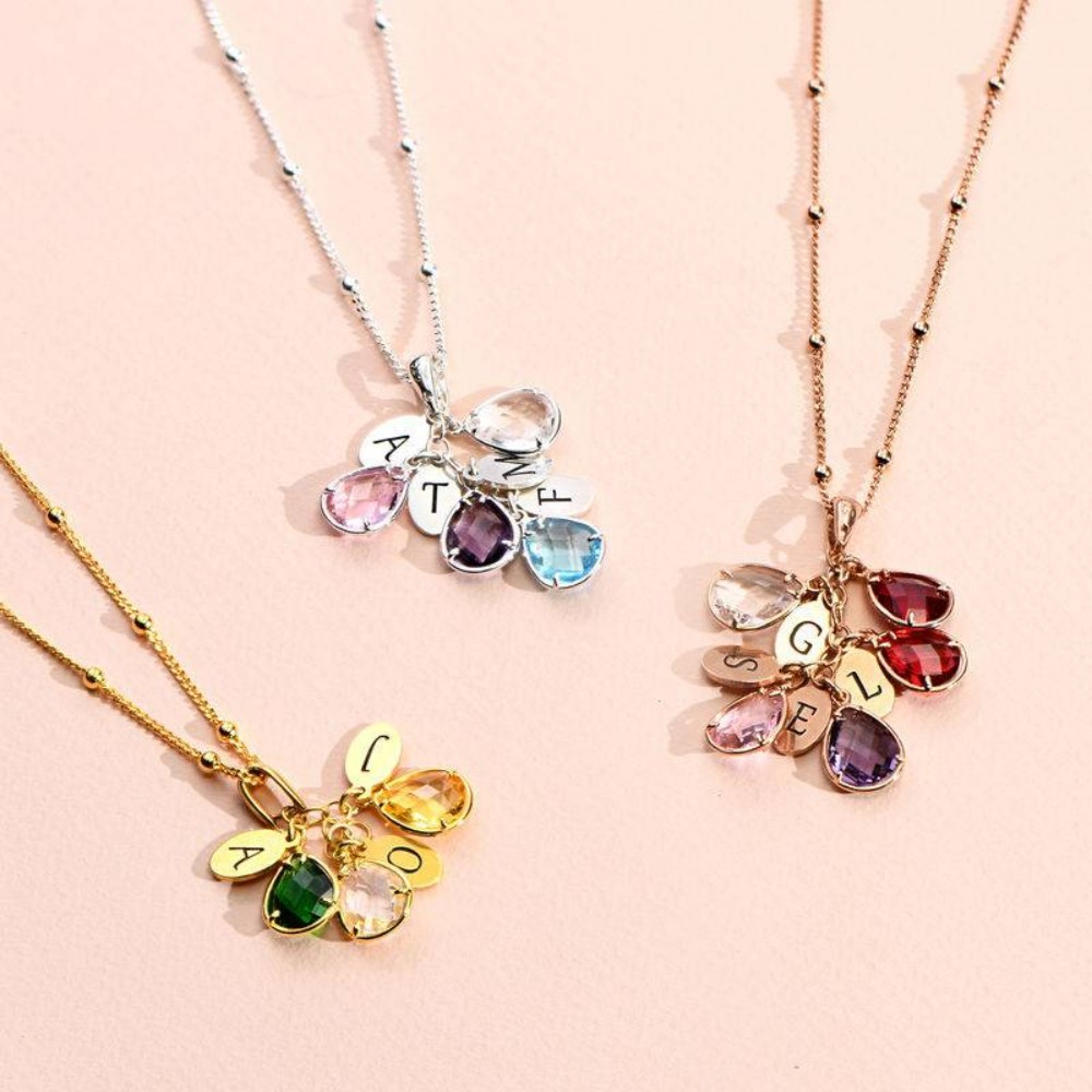 Customized Name Pendant Person - Initial Letter Necklace 18K Gold recension och pris