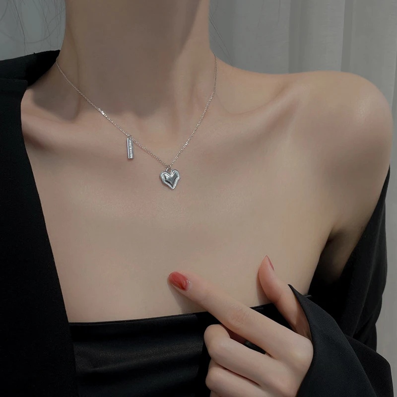 Bestselling Charm Necklace Irr - Layered Pendant Necklace Aesthetic recension och pris
