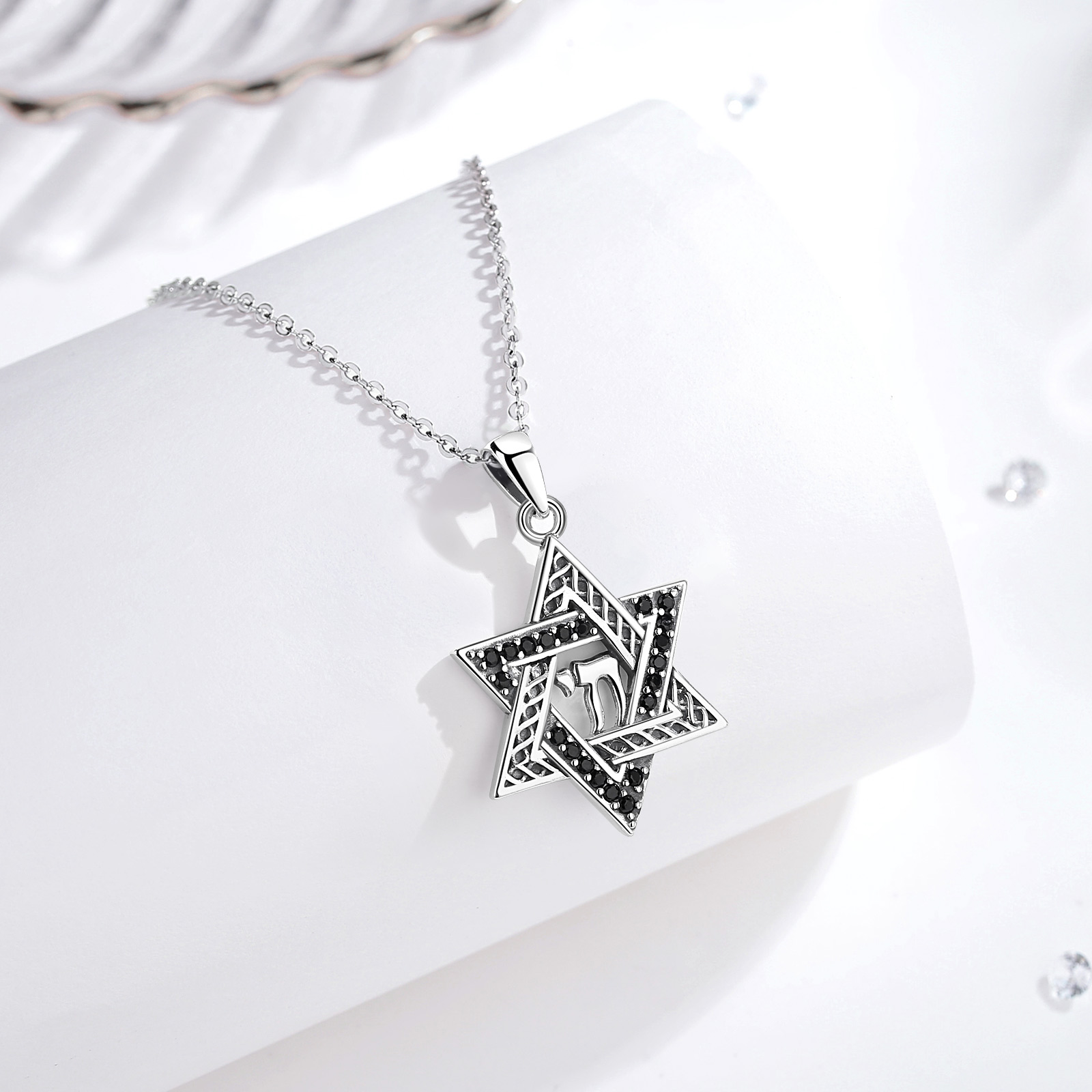 Eudora 925 Sterling Silver Sta - 925 Sterling Silver Chain Necklace Men recension och pris
